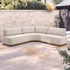 5 Seater Soluna Outdoor Corner Modular Sofa