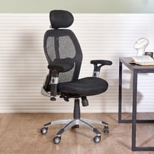 Howe Deluxe Ergonomic Home Office Chair with Headrest