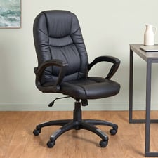 Mark High Back Black Executive Office Chair