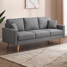 Andor 3 Seater Fabric Sofa