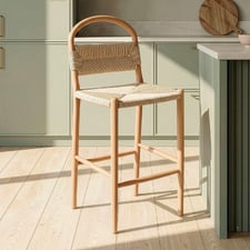 66cm Marcus Beech Wood Bar Stool