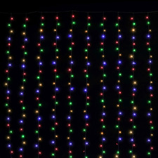504 Extra Long LED Christmas Curtain Lights