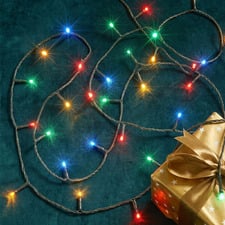 240 LED Solar-Powered Fairy Lights