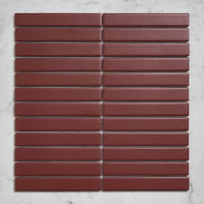 Scout Matte Terra Kit Kat Ceramic Mosaic Tile