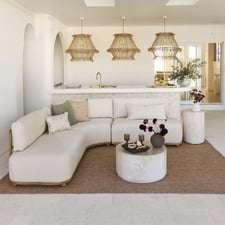 6 Seater Soluna Outdoor Corner Modular Sofa