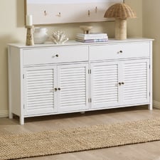 Nyla Coastal 4 Door 2 Drawer Buffet
