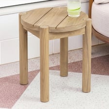 Jago Acacia Wood Outdoor Side Table