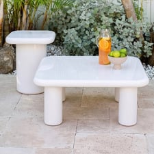 Isola Outdoor Side & Coffee Table Set