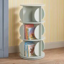 Kids&rsquo; Paige Rotating Bookcase