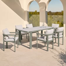6 Seater Stax Outdoor Dining Set
