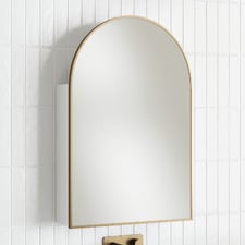 Liberty 600mm Arch Mirrored Shaving Cabinet