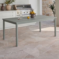 6 Seater Kamari Aluminium Outdoor Dining Table