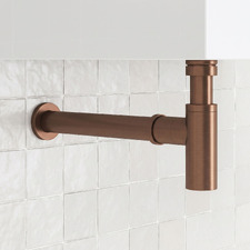 Clovelly 70mm Brass Bottle Trap