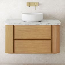 Modena 900mm Wall Hung Single Vanity