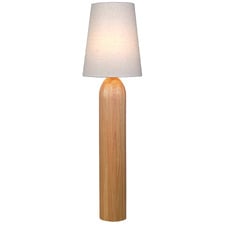 Briar Rubberwood Floor Lamp
