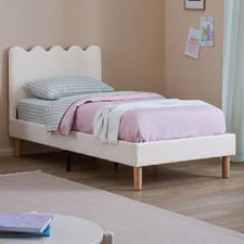 Ripple Chenille Single Kid's Bed Frame