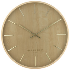 51cm Natural Marcus Wooden Wall Clock