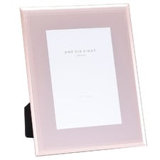 Dusty Rose Ashlynn Glass Photo Frame