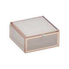 Small Zara Glass Jewellery Box