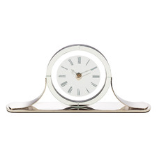 Hamptons Glass Mantel Clock