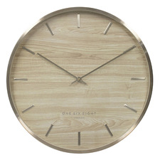 Avalon Aluminium Silent Wall Clock