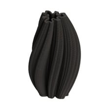 Black Mila Ceramic Vase