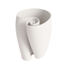 24cm Jade Ceramic Vase