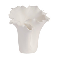 White Megan Ceramic Vase