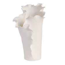 White Sarah Ceramic Vase