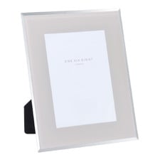 Cloud Grey Minerva Glass Photo Frame