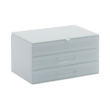 Gabriella Medium Glass Jewellery Box