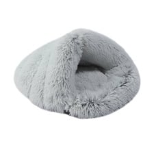 Faux Fur Igloo Cat Cave