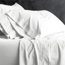 European Vintage Washed Cotton Sheet Set