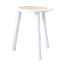 Shake Wooden Accent Stool
