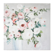 Floral Fun Stretched Canvas Wall Art