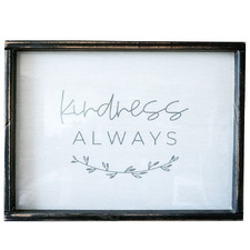 Kindness Always Wall Plaque