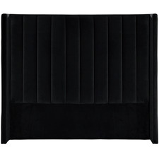 Monaco Winged Velvet Bedhead