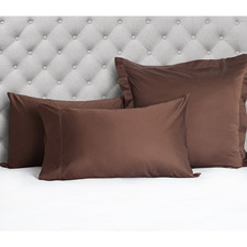 Hem Stitched 1200TC Egyptian Cotton Standard Pillowcases (Set of 2)
