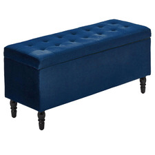 Velvet Luxe Bed Bench Ottoman