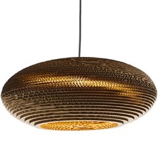 Graypants Scraplight Moon Replica Disc Pendant Light