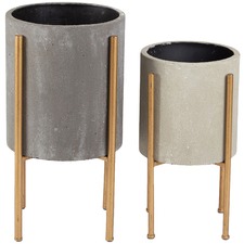 2 Piece Nordic Pot Planters Set