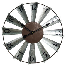 60cm Windmill Wall Clock