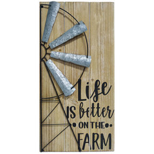 Life Is Better On The Farm Wall Accent