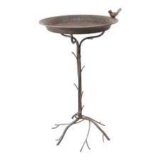 Branched Metal Bird Feeder on Stand