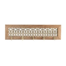 Fleur 5 Hook Hand-Crafted Wall Hanger