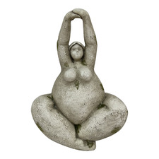 Yoga Pose Lady Outdoor Statue