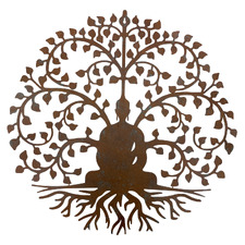 Buddha Tree of Life Wall Accent