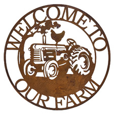 Welcome to Our Farm Wall Accent
