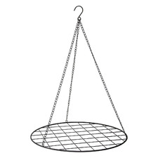 Round Iron Hanging Plant Holder