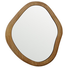 60cm Mid-Century Style Asymmetrical Wall Mirror